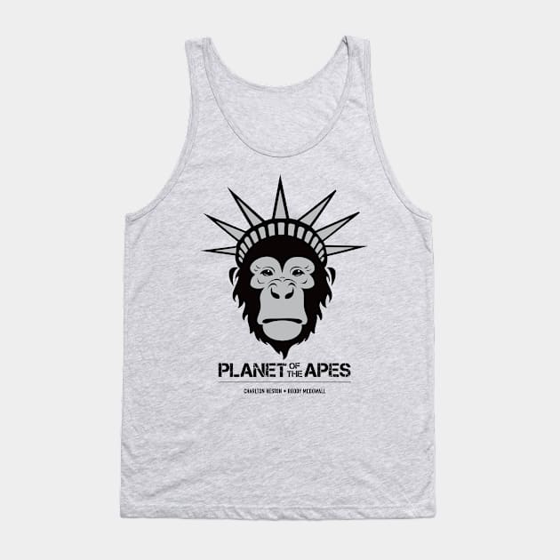 Planet of the Apes - Alternative Movie Poster Tank Top by MoviePosterBoy